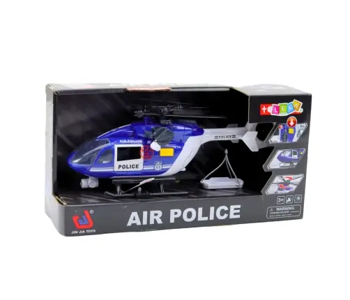 Police Helicopter Hook Stretcher Lights Sounds 1:14