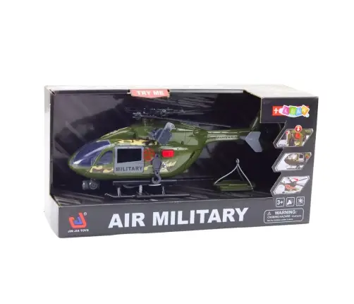 Military Helicopter Military Hook Stretcher Lights Sounds 1:12 Military Helicopter Military Hook Stretcher Lights Sounds 1:12