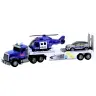 Police Truck Helicopter Car Police Car Lights Sounds Set