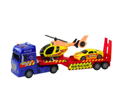 Rescue Kit Truck Helicopter Car Lights Sounds