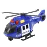 Police Helicopter Car Set with Moving Lights and Sounds