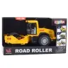 Construction Road Roller Turning Roller Lights Sounds Yellow