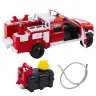 Fire Truck Firefighting Water Lights Sounds White Red 1:12