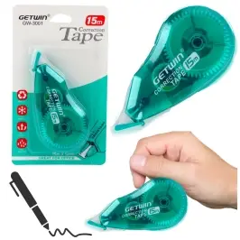 Correction Tape Mouse School Office 15m x 5mm Green Correction Tape Mouse School Office 15m x 5mm Green