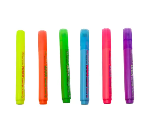 Highlighter Neon Marker For Notes School Office