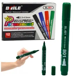 Permanent Marker Waterproof Green 2.5-4.5 mm Permanent Marker Waterproof Green 2.5-4.5 mm