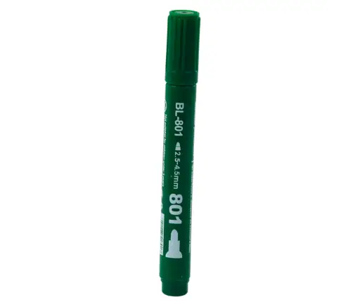 Permanent Marker Waterproof Green 2.5-4.5 mm