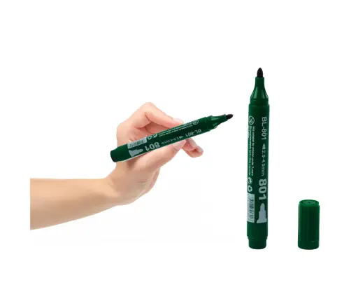 Permanent Marker Waterproof Green 2.5-4.5 mm