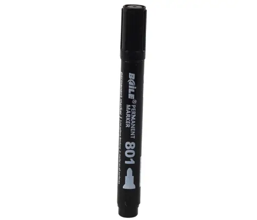 Permanent Marker Waterproof Black 2.5-4.5 mm