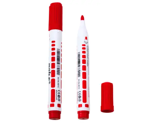 Dry Erase Board Marker Set Red 12pcs