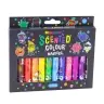Markers, felt-tip pens, intense colors, fragrant, 12 pcs.