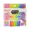Neon Colored Chalk Blackboard Sidewalk Chalk Set of 6