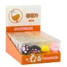 Cat Paw Sharpener Pink Black Yellow 8cm