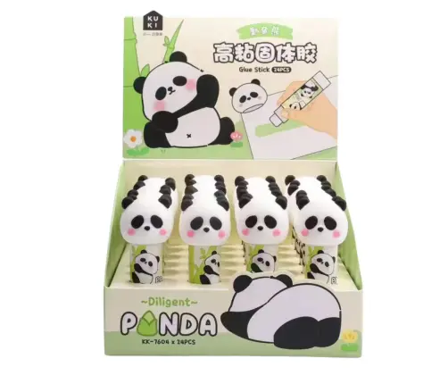 Glue Stick School Office Capybara Green 3D