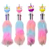 Unicorn Fur Ballpoint Pen Donut Fur Color 0.7mm Mix