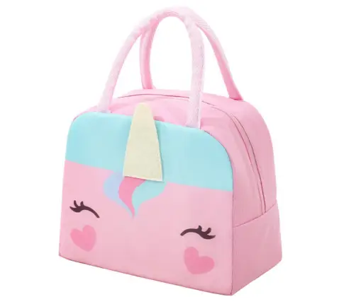 Thermal Insulating Breakfast Bag Lunch Bag Unicorn 23cm