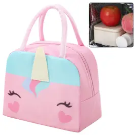 Thermal Insulating Breakfast Bag Lunch Bag Unicorn 23cm