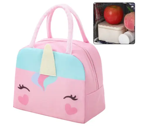Thermal Insulating Breakfast Bag Lunch Bag Unicorn 23cm