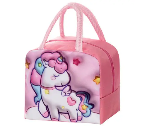Thermal Lunch Bag Unicorn Pink
