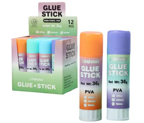 Glue Stick School Office Pastel 36g