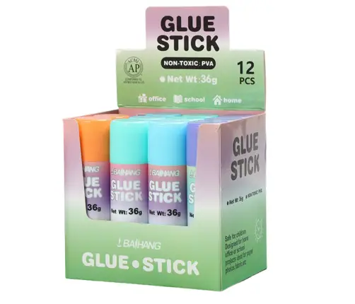 Glue Stick School Office Pastel 36g
