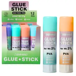 Glue Stick School Office Pastel 21g