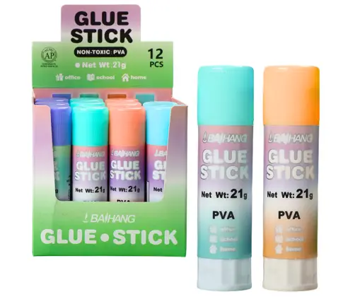 Glue Stick School Office Pastel 21g