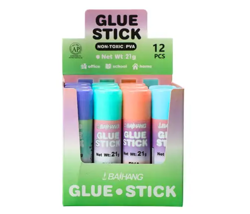 Glue Stick School Office Pastel 21g