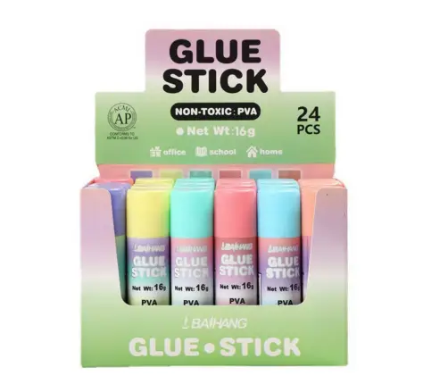 Glue Stick School Office Pastel 16g
