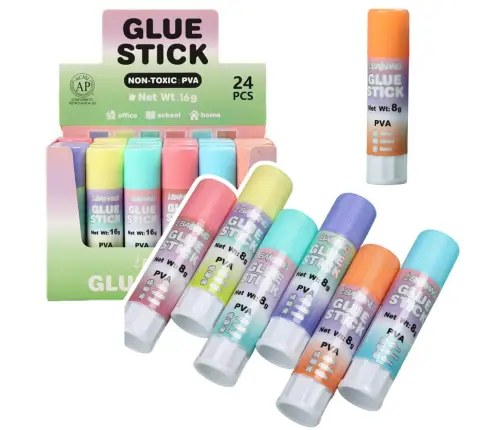 Glue Stick School Office Pastel 8g