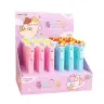 Eraser Pen Extendable With Cat Figure Blue Pink