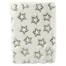 Plush Notebook Notebook Lined Gold Stars White A5 80 Sheets