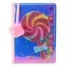 Notebook Notebook Lined Lollipop Confetti Holographic A5 80 Sheets