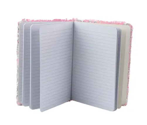 Notebook Notebook Lined Sequins Two-Color Unicorn A5 80 Sheets