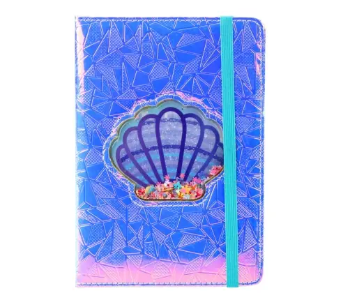 Notebook Notebook Lined Shell With Confetti Holographic A5 70 Sheets