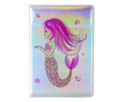 Mermaid Holographic Lined Notebook A5 80 Sheets