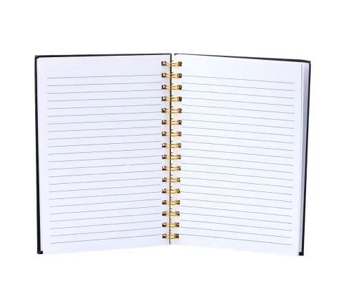 Notebook Lined Notebook Patches Lips Lipstick Glitter Black A5 80 Sheets