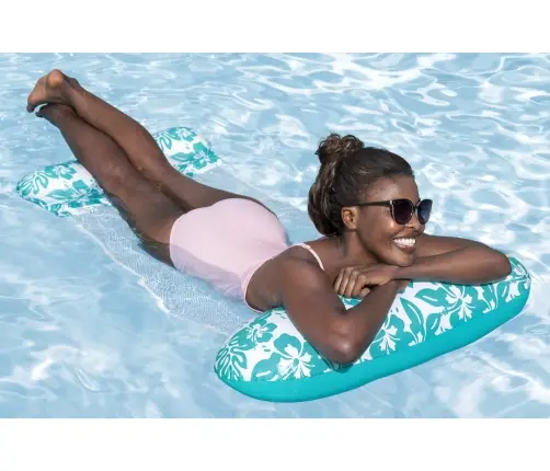 Inflatable Swimming Mattress Mesh Mint 140 x 87 cm Bestway 43839