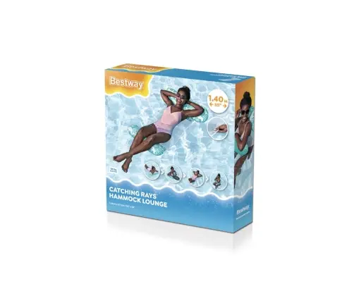 Inflatable Swimming Mattress Mesh Mint 140 x 87 cm Bestway 43839