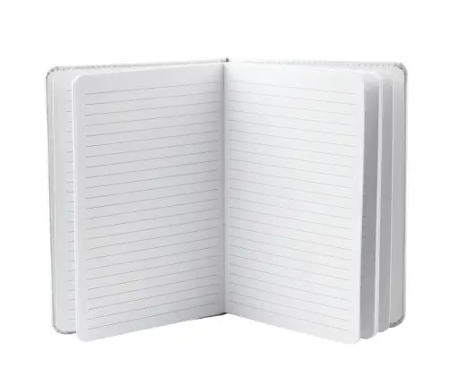 Notebook Planner Lined Monstera Leaves Eraser A5 80 Sheets