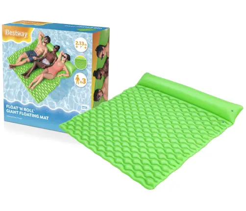 Inflatable Swimming Mattress Three-Person Bestway 213 x 170 x 21 cm 44106