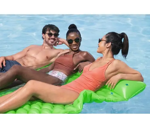 Inflatable Swimming Mattress Three-Person Bestway 213 x 170 x 21 cm 44106