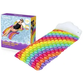 Inflatable Swimming Mattress Rainbow 216 x 80 cm Bestway 44107 Inflatable Swimming Mattress Rainbow 216 x 80 cm Bestway 44107