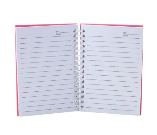 Holographic Mermaid Tail Pink Lined Notebook A6 80 Sheets