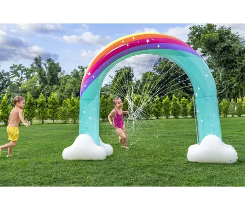 Inflatable Rainbow Water Curtain 221 x 71 x 19cm Bestway 52732