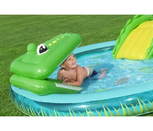 Inflatable Playground Crocodile 224 x 181 x 72 cm Bestway 53166