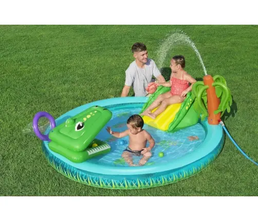 Inflatable Playground Crocodile 224 x 181 x 72 cm Bestway 53166