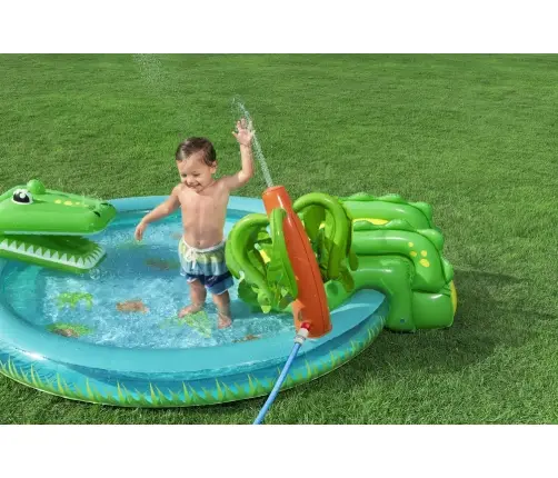 Inflatable Playground Crocodile 224 x 181 x 72 cm Bestway 53166