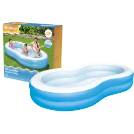 Inflatable Pool 262 x 157 x 46 cm Bestway 54117 Inflatable Pool 262 x 157 x 46 cm Bestway 54117