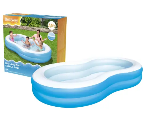 Inflatable Pool 262 x 157 x 46 cm Bestway 54117